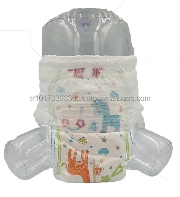 Baby disposable baby diapers from Turkish  Manufactory  soft  ultradry  super dry cotton diaper