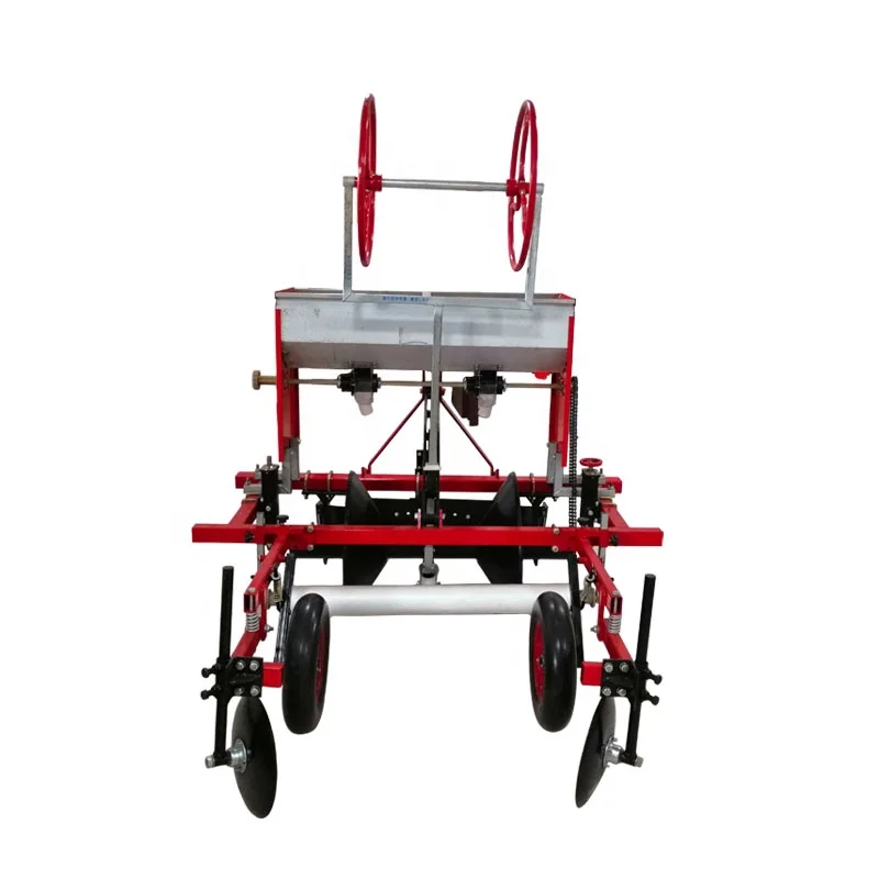 
agricultural machine tractor mounted Plastic film mulching machine with fertilizer 