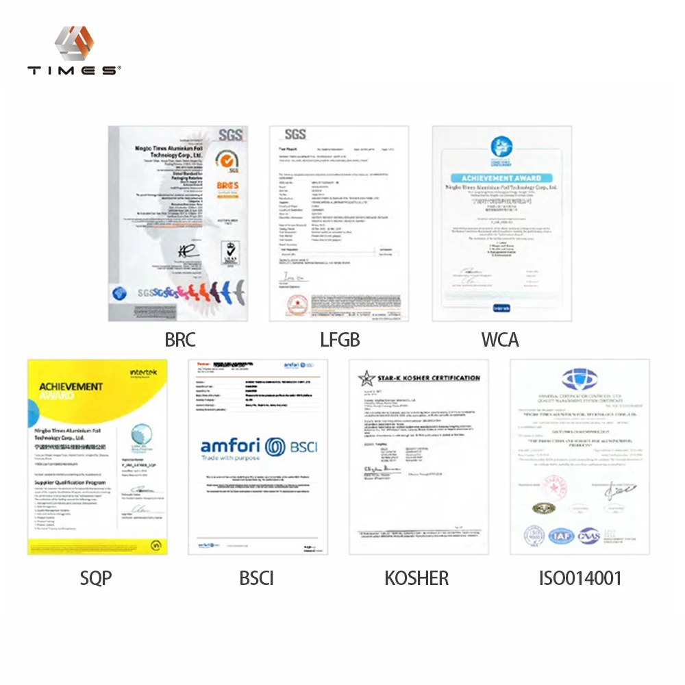 Kitchen Food Wrapping Silver Food Grade Household Aluminium Foil Roll For Japan Market