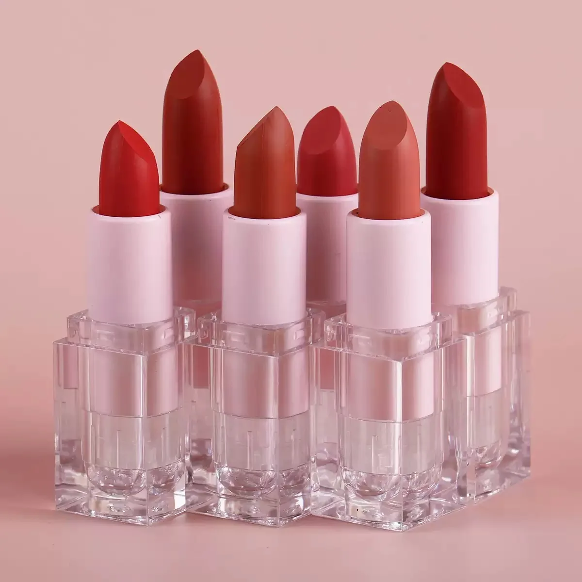 Private Label Smooth Vegan Cosmetics Long Lasting Waterproof Cruelty Free Natural Organic Custom Your Own Logo Matte Lipstick