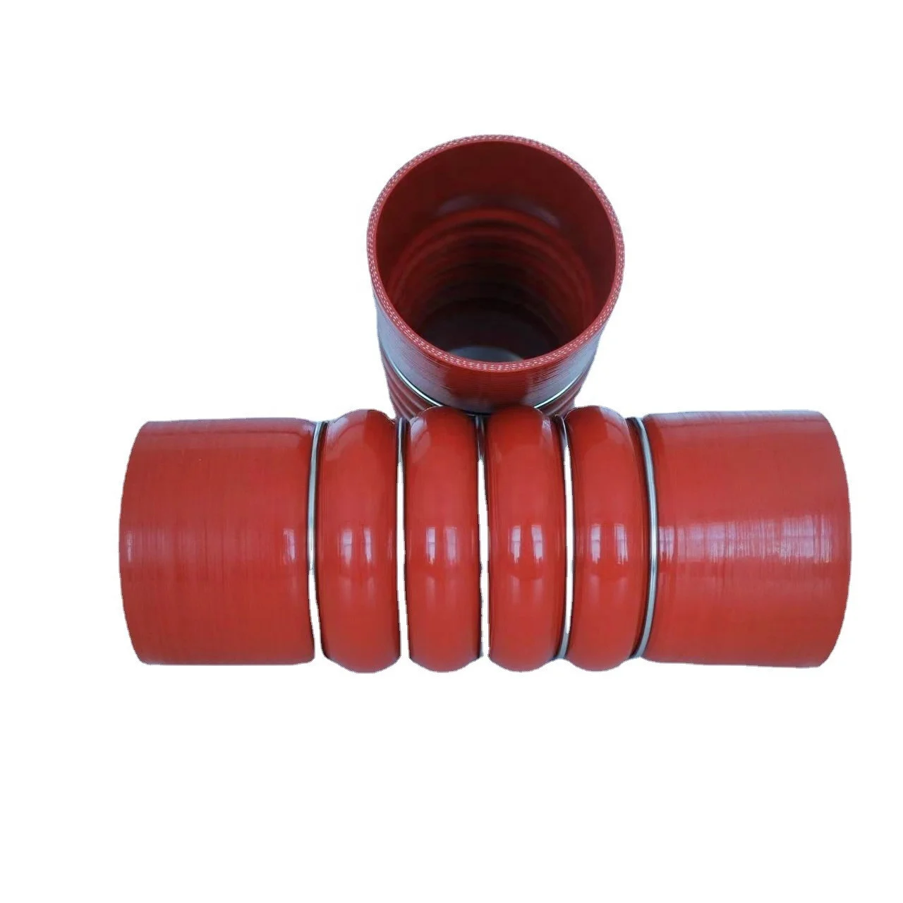 Silicone Hump Radiator Hose Hump Silicone Hose OEM 8196320 Series Turbo Intercooler Hose Air Intake Pipe for Truck silicone pipe