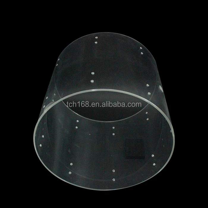  Wholesale Custom Acrylic Drum Shell Seamless Plastic Snare for