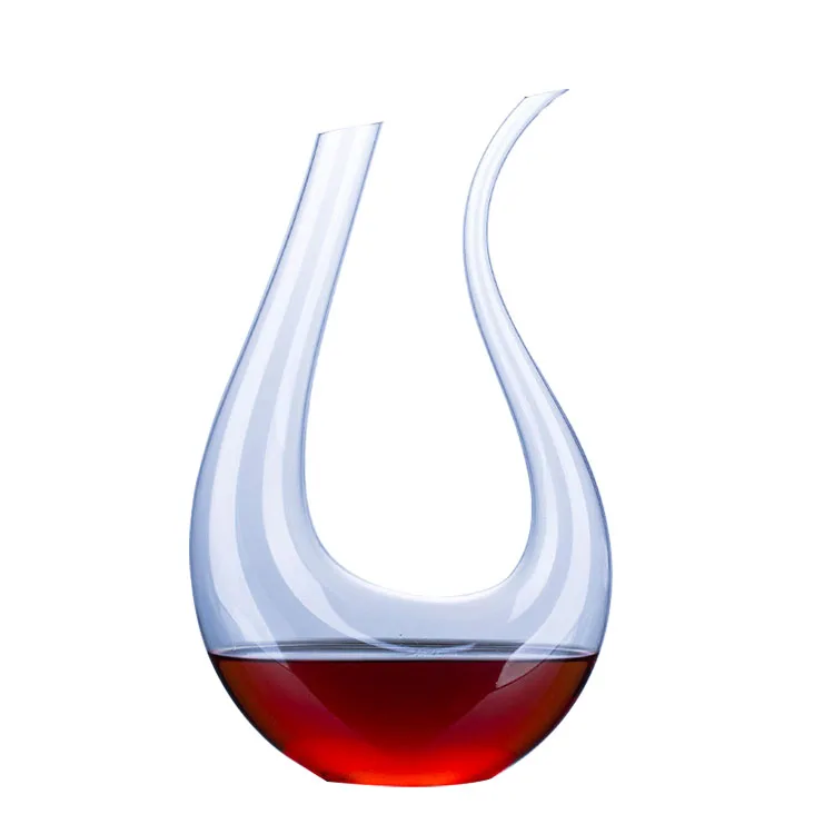 Bulk Glass Wine Decanter Aerator And Glasses 100% Lead-free Wholesale Snake Decanter