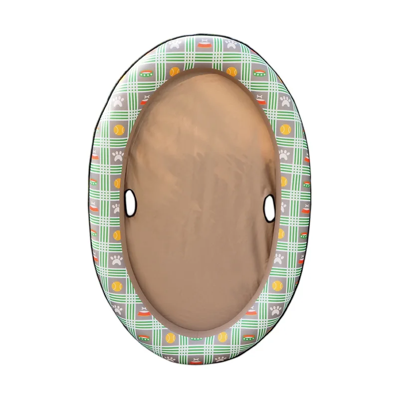 
Dog Pool Float Pet Water Toy Pool Float Swimming Pool Floating Row Bed Inflatable Beach Toy For Pet 