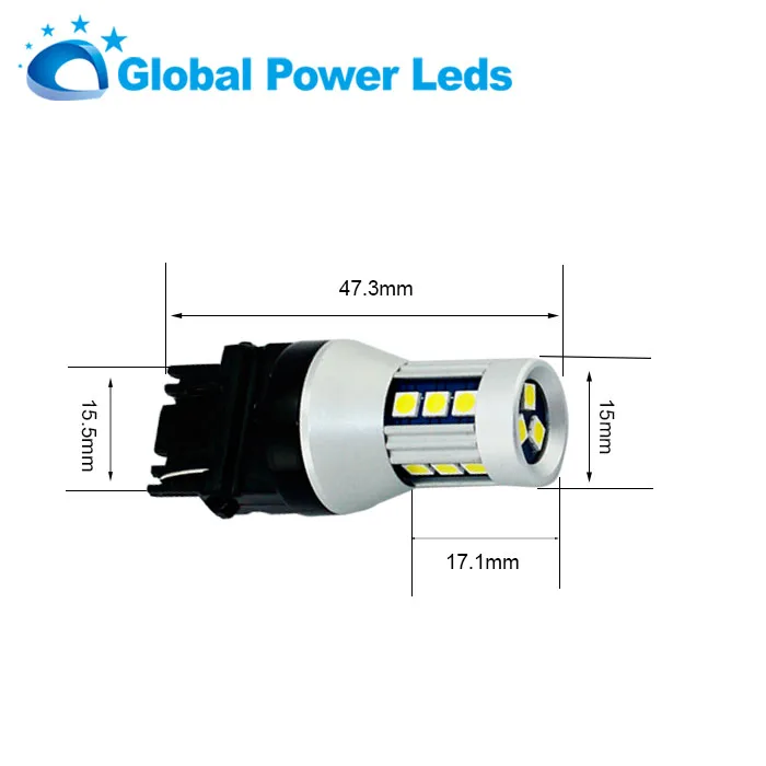 
hot sales high power t20 led p27w 3156 bulbs 12V 3030smd blue reversing led light car turning signal bulbs 