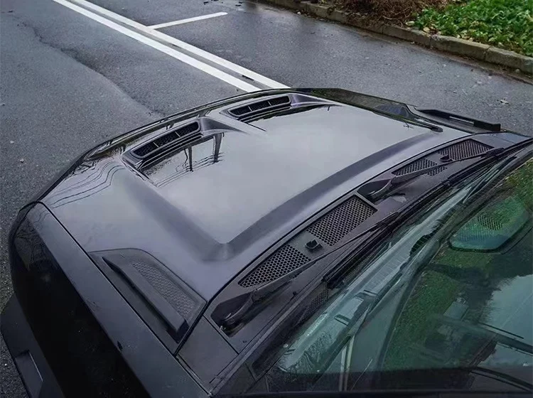 Car Off-road Hood For Chery JETOUR Traveler Traveller T2 Replacement Hood Modified Special Hood Upgrade Decorative Parts