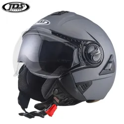 JDS Motorcycle Helmet Moto Vintage Motorbike Scooter Chopper Moto Helmet Retro Crash Helmets Motorcycles Bike Pilot Jet Helmet