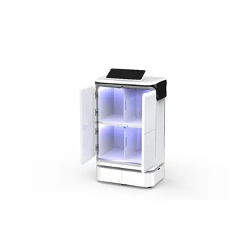 Ai Smart Self Drive Programmable Autonomous Food Package Warehouse Delivery Robot Chassis