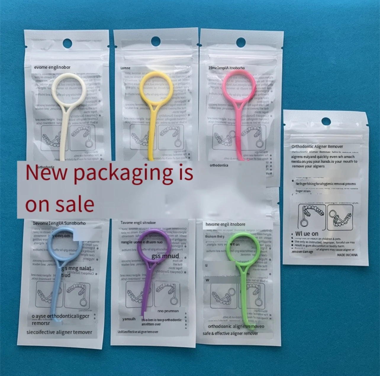 Product Extractor Retainer Removal Orthodontic Aligner Remover Brace Hot Sale Colorful Dental Disposable Adult CE 3 Years Manual