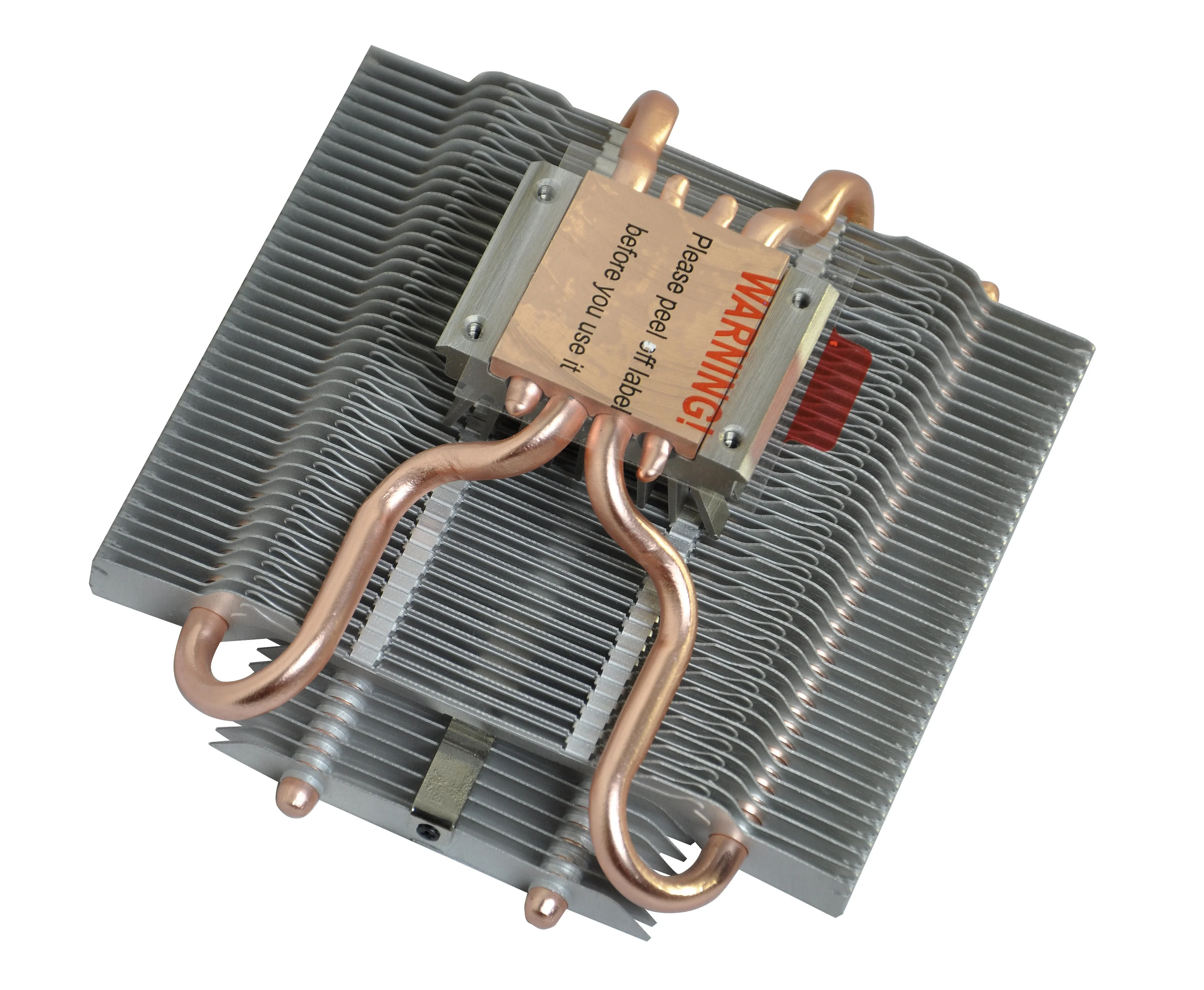 CPU Cooler aluminum heatsink with 4 pieces heatpipe