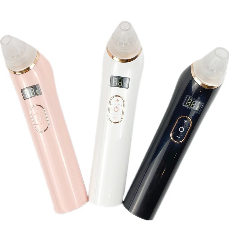 Factory Price USB Rechargeable Pore Facial Deep Cleaning Black Head Suction Electric Tool Kit Acne Blackhead Remover Vacuum