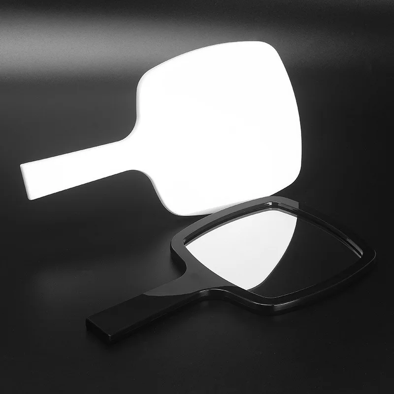 Wholesale Custom LOGO Colorful Salon Haircut Cosmetic hand held vanity mirror