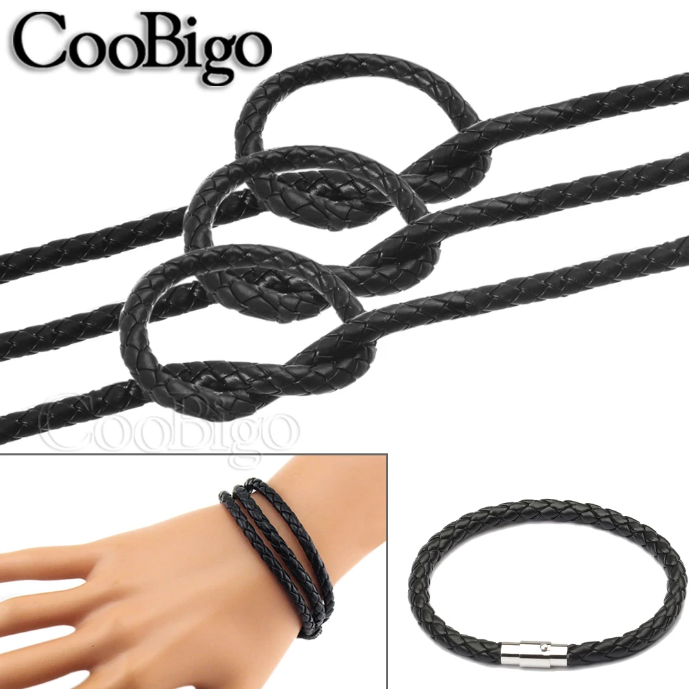 10 метров плетеные шнуры, кожаная веревка, ожерелье, браслет, сумочка, брелок, изготовление ювелирных изделий, «сделай сам», аксессуары для рукоделия 3-12 мм