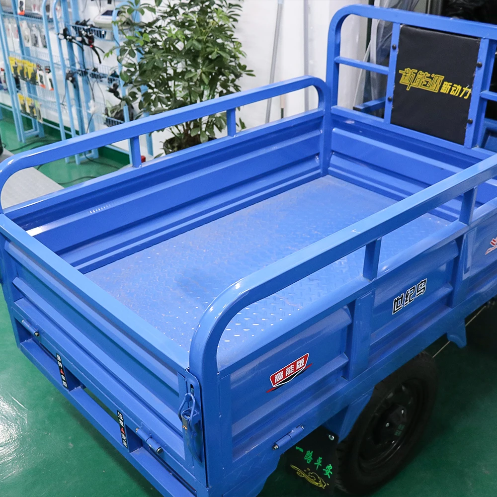 CE China Made High Quality Cargo Bike Electric Truck Three Wheel Electric Motorcycle for Sale