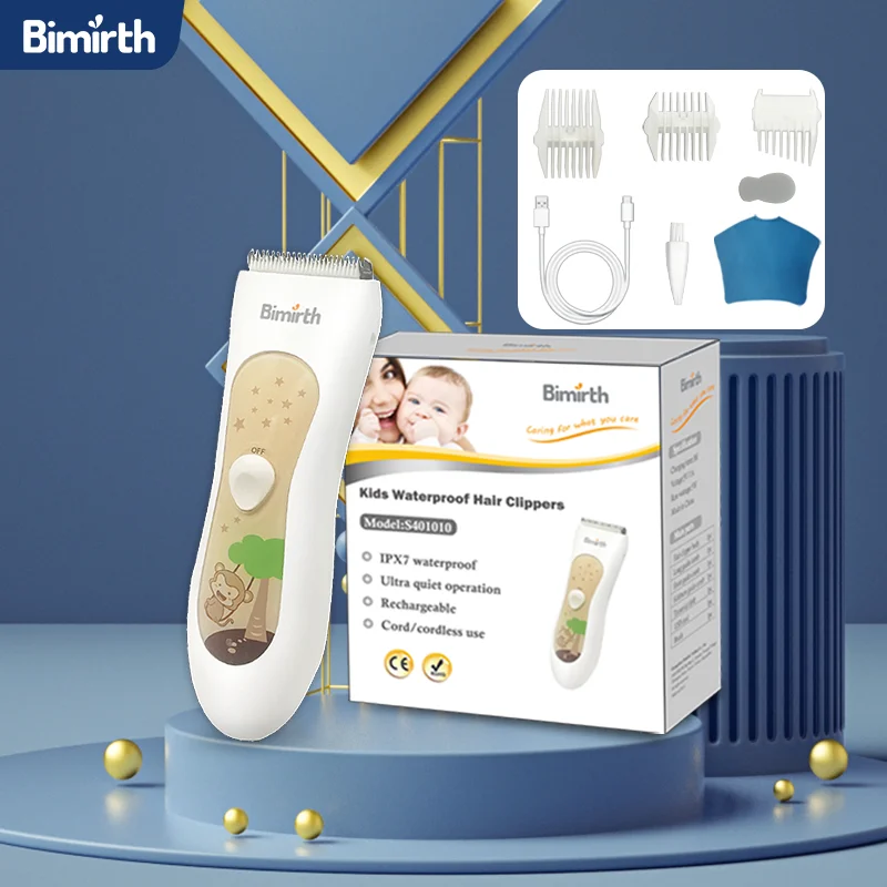 Wholesale Baby Waterproof Hair Clippers Hair Trimers