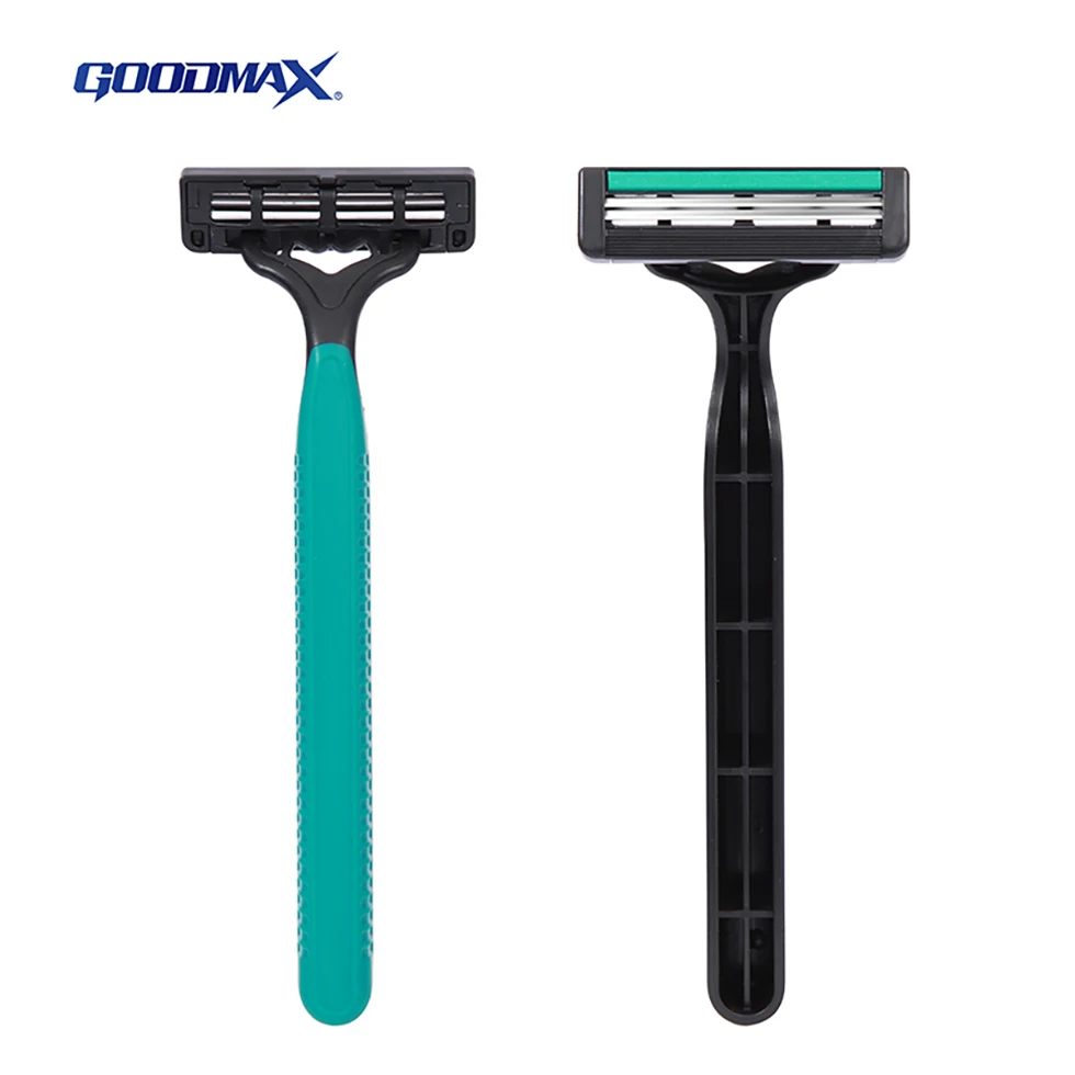 High Quality Open Back Twin Blade Shaver for Men Beard Shaving Razor for Home Travel Hotel