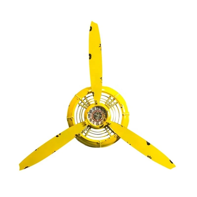 2022 New Creative Wall Art Propeller Vintage Metal Statue Bar Coffee Indoor Room Wall Art Decor