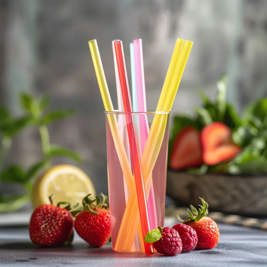 Straws  Packaging Tube Good Quality New Arrivals Water With Lids Bulk Bottle 2024 Black Cocktail  Straw