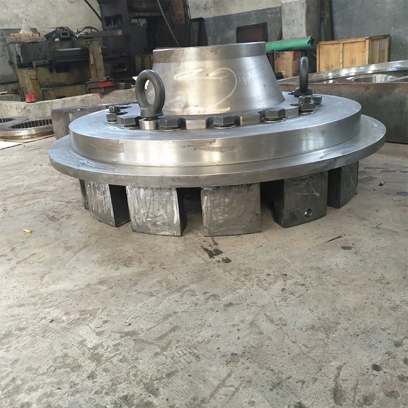 Custom Forged Alloy Steel Elastic Drive Shaft Coupling Flexible Coupling Rubber Block Coupling