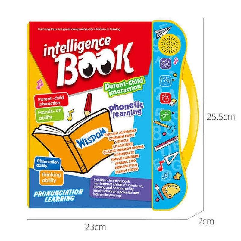 Electronic Books  English Letters  Educational Kids Words Learning Machine Interactive Sound Book Toddlers Learning E-book