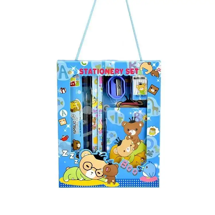 High Quality School Supplies Back To School Stationery Wholesale Office Stationery Set Kid Stationery School Supplies Wholesale