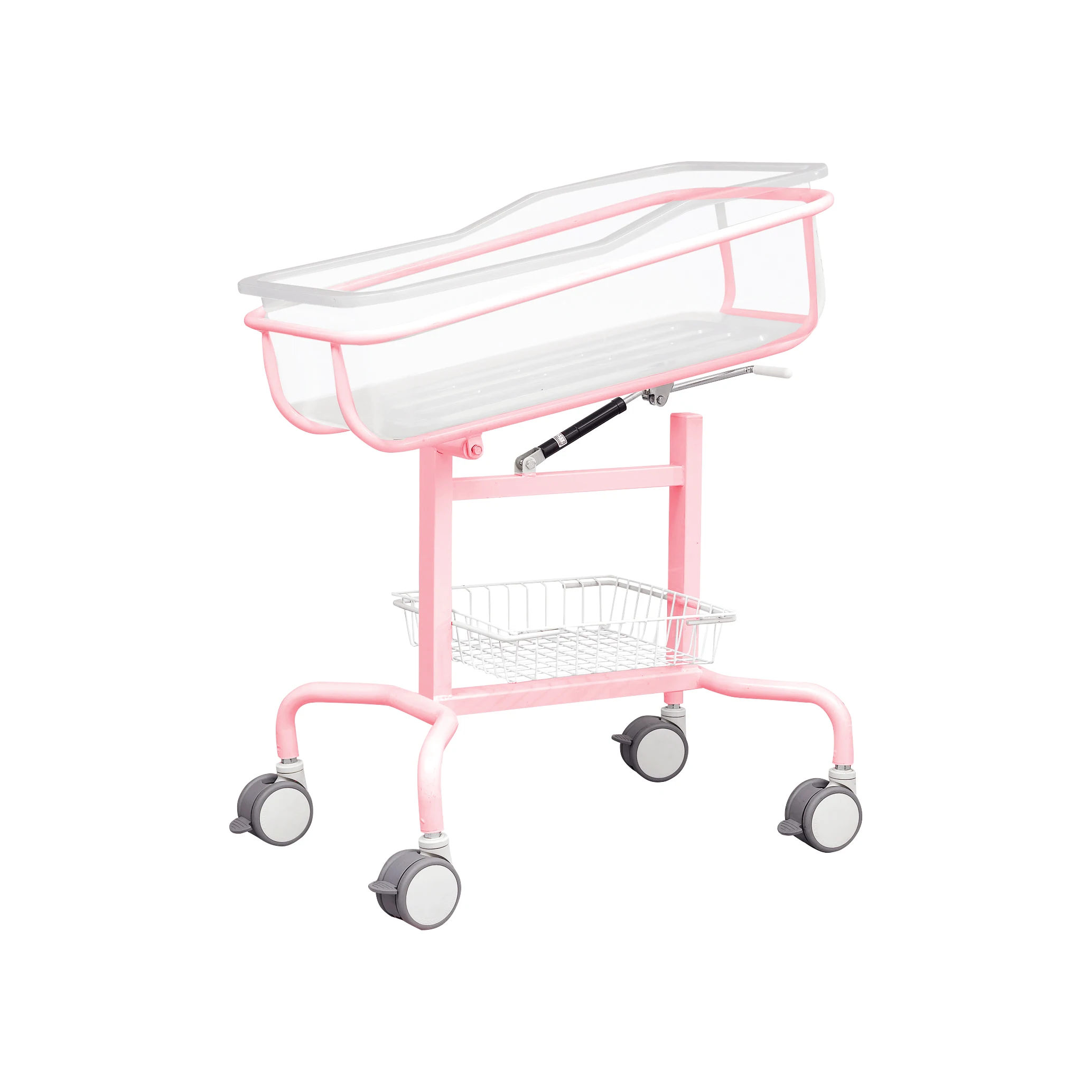 HH/YTC-256-B Metal Infant Hospital Crib Factory-Made Children Pediatric Bed for Baby with 1-Year Warranty