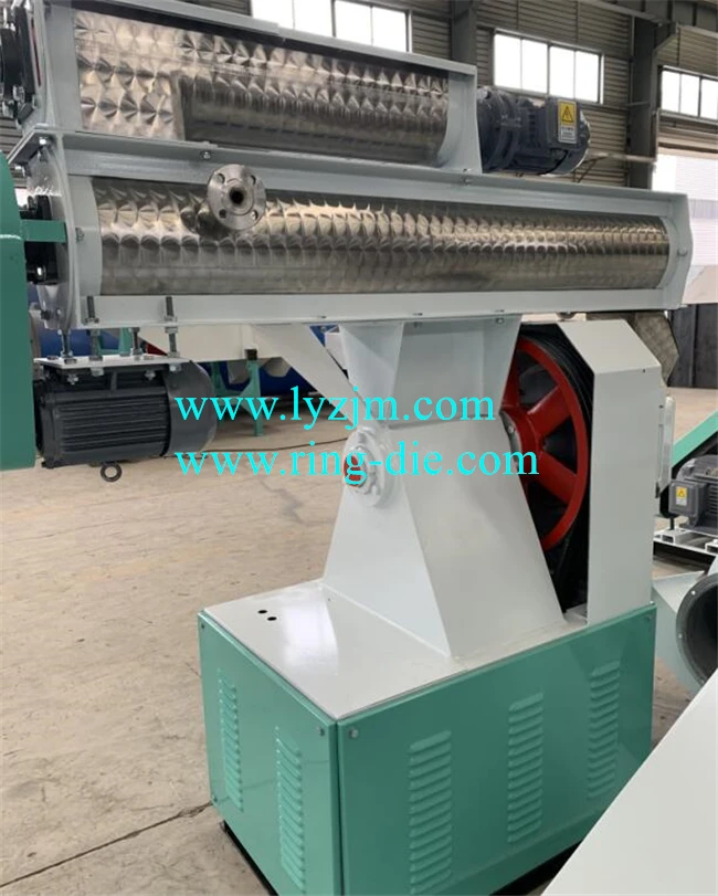 HKJ 250 /SZLH 250 1-2t/h animal feed pelleting machine chicken /cow /goat fodder granulating machine feed pelletizer