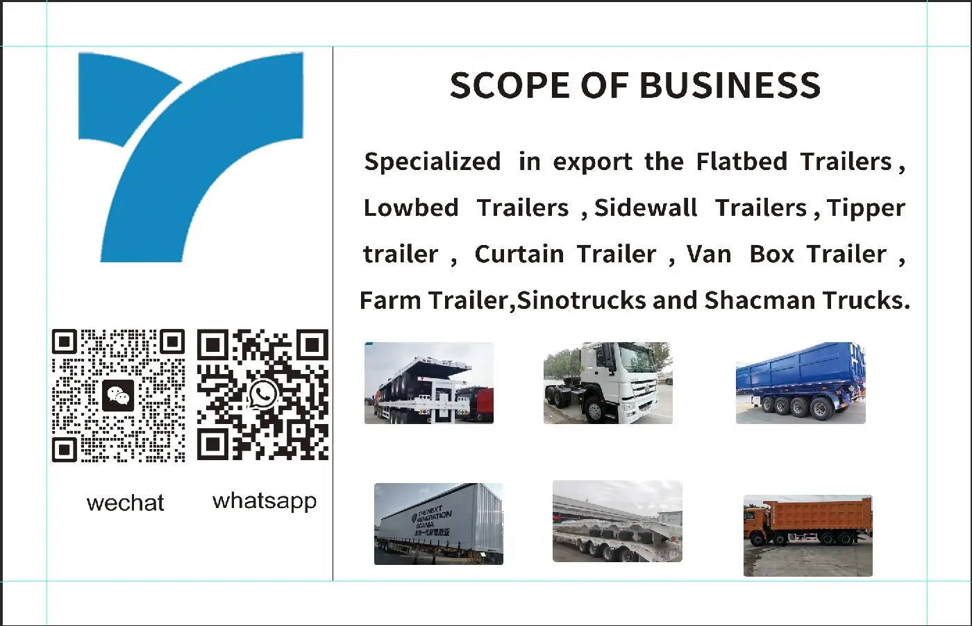 Tandam axle light tipper trailer for grain and fertilizer transport trailer