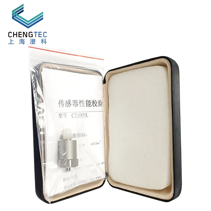 CT1000L 1000g ICP Universal Accelerometer Vibration Simulation IEPE Piezoelectric Sensor  10-32UNF M5 Connector