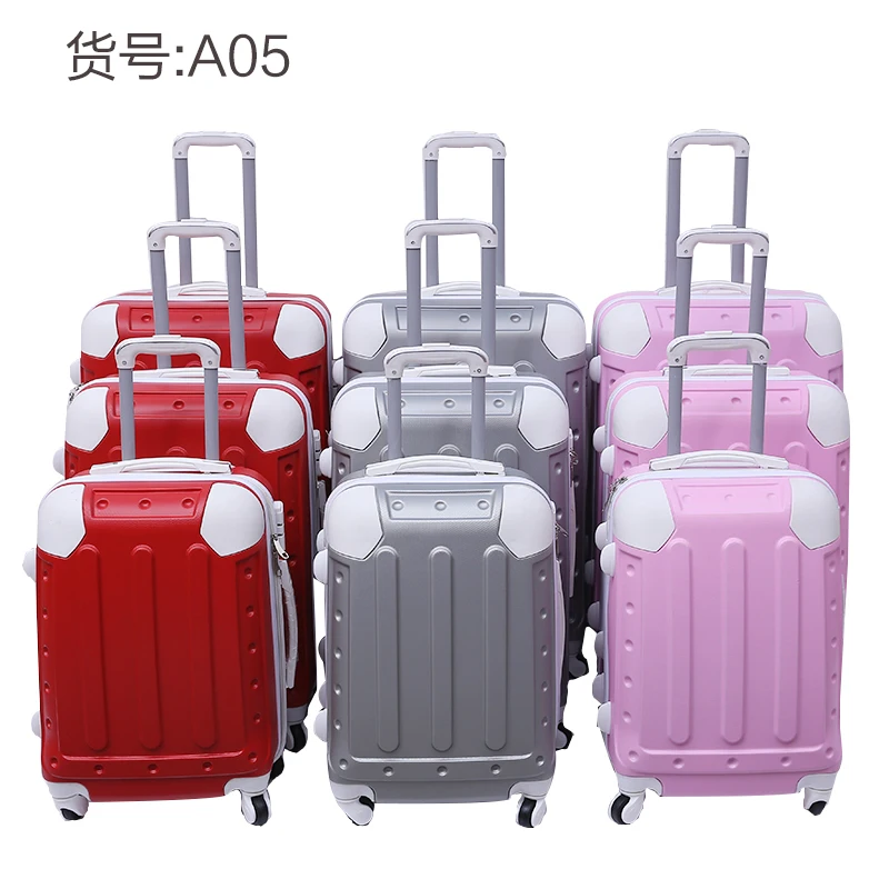 
Wholesale New Fashion Durable 4 Wheels Abs+Pc ssuitcase 