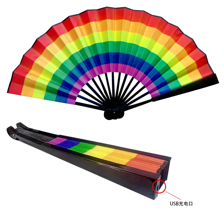 2021 Customized High Quality Bamboo Fan Handfans With Custom Logo Handfans For Party