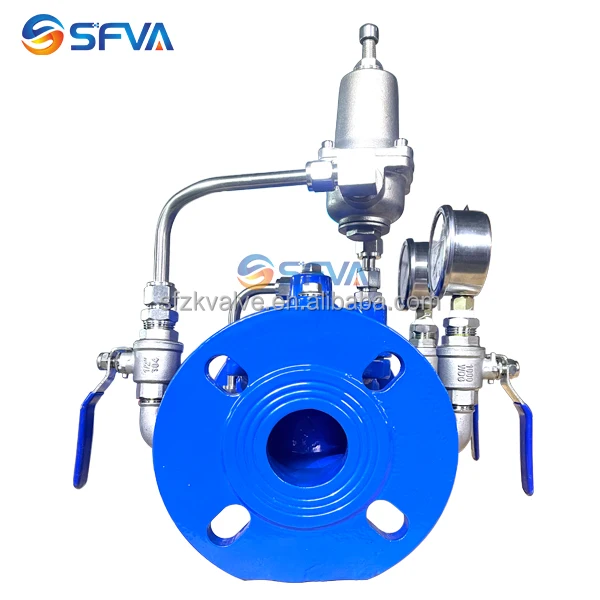 200X DI GGG50 PN16 DN60-65 flange hole pressure reducing valve