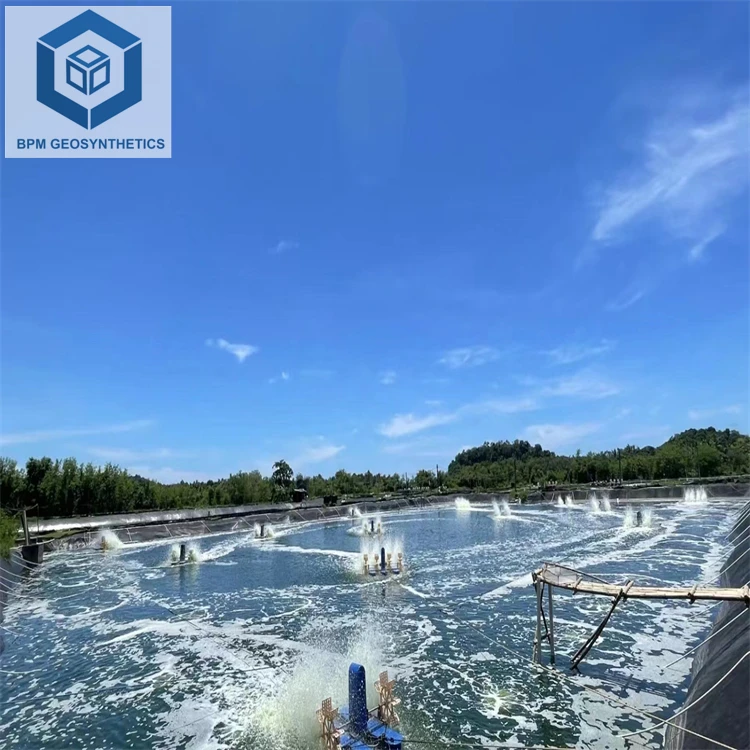Геомембранный водопроводный вкладыш для аквакультуры