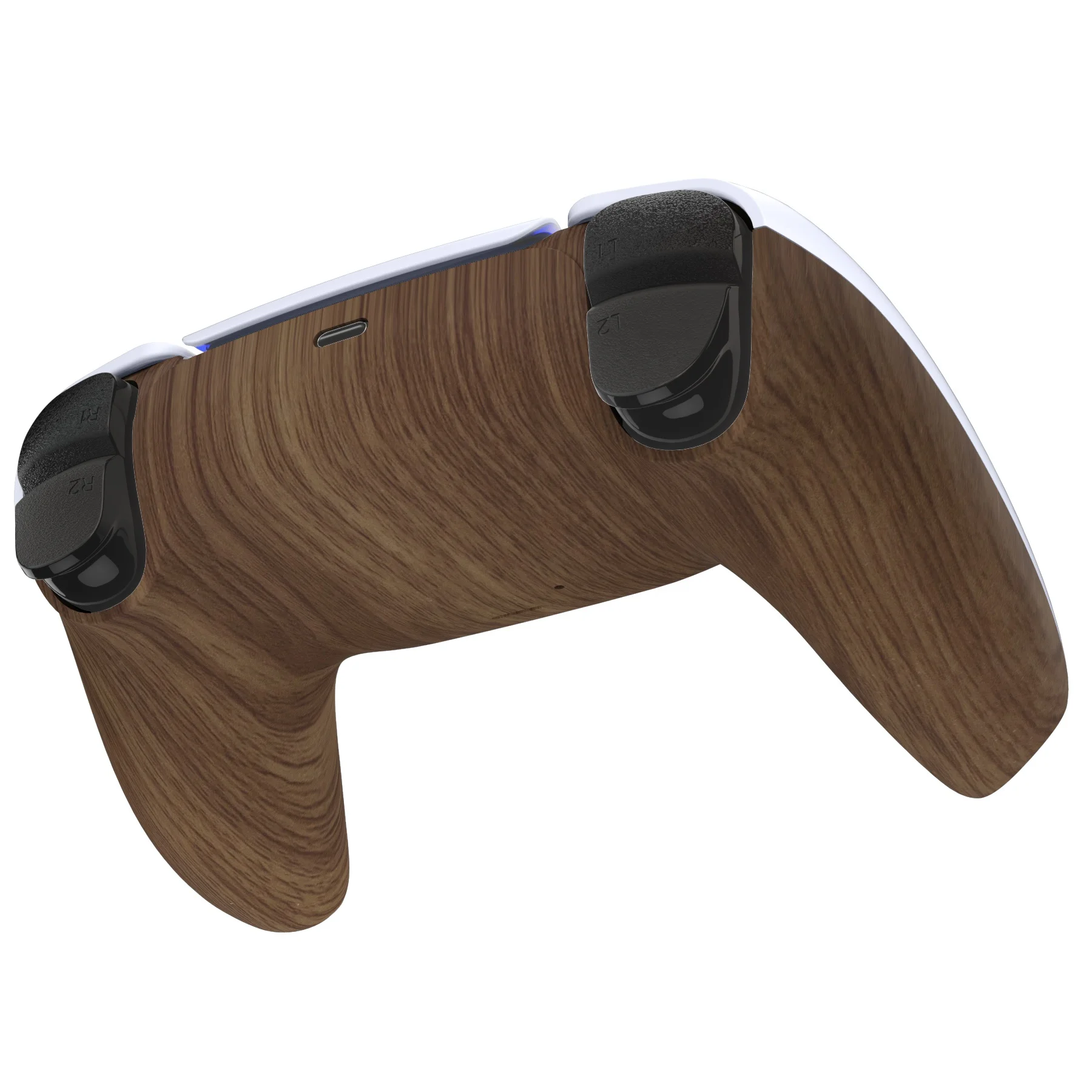 eXtremeRate Customized Gamepad Accessories Backplate Bottom Case Cover Rear Back Shell For PS5 Wireless Controller