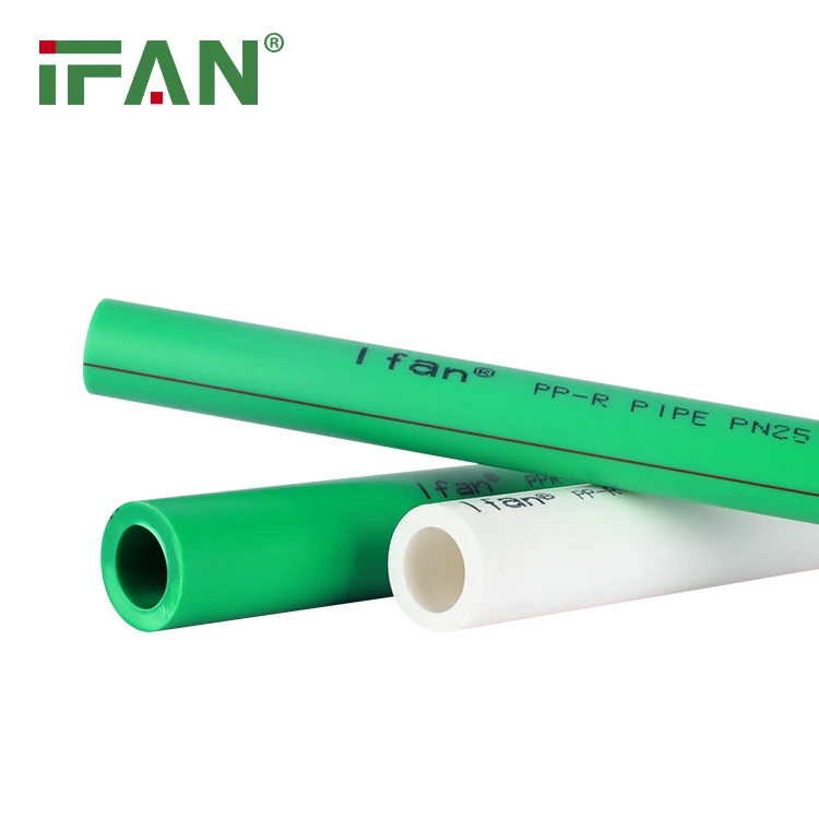 IFAN High Quality Factory PPR Plumbing Pipes PN12.5 PN16 PN20 PN25 PPR Tube 20-160mm PPR Water Pipe