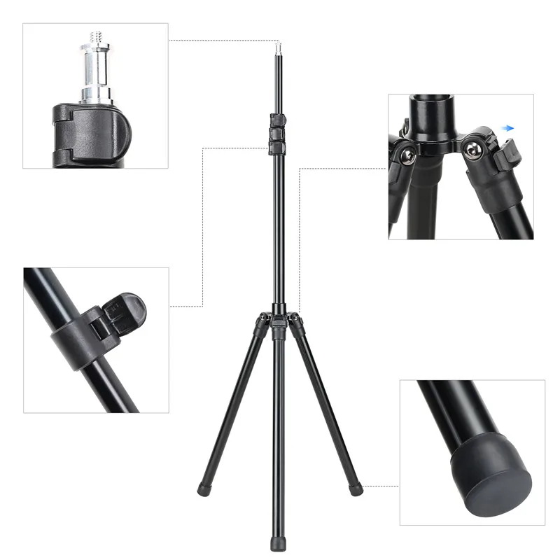 Zomei 200CM Photography Light Stand for Reflectors, Softboxs, Lights, Umbrellas, Backgrounds