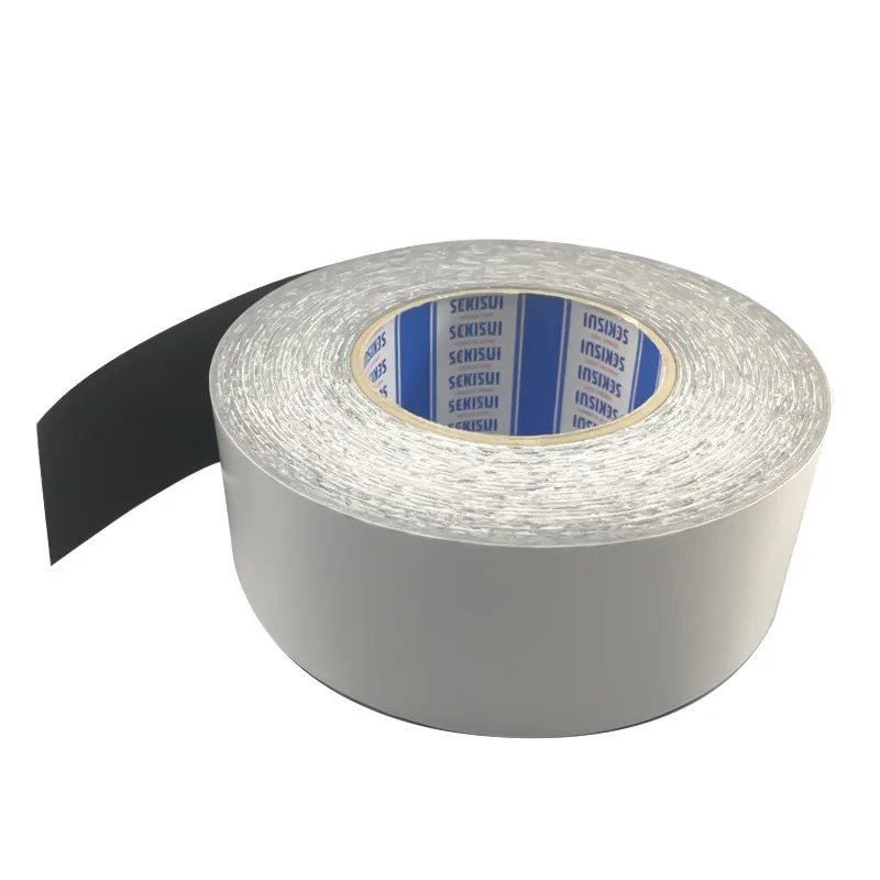 PE foam tape 5215PSB 0.15mm*980mm*50m waterproof double side black tape