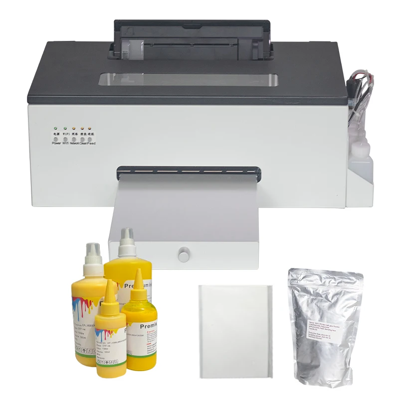 Белые чернила для водяных знаков трафаретная печать Dtf ПЭТ белые текстильные пленка DTF принтера