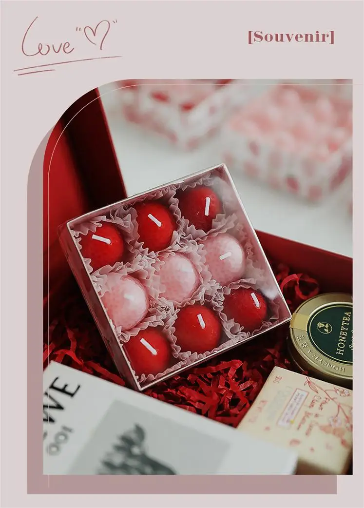 Decor Novelty Scented Food Candle Gift Set Handmade Fruit Candles Wholesale Private Label