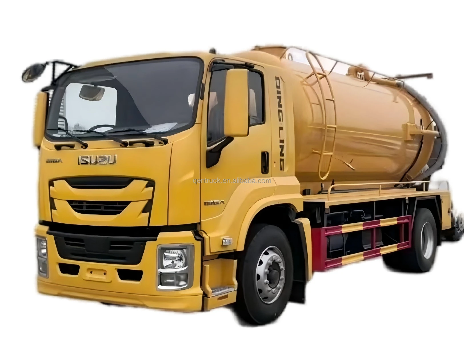 ISUZU GIGA вакуумный всасывающий (10cbm) и моющий (5cbm) грузовик 4x2 Сделано в Китае для экспорта