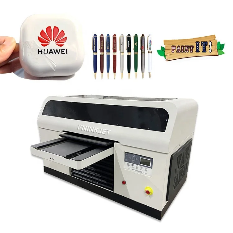 Fninkjet 3360UV планшетная печатная машина с 2 печатающими головками УФ лак DTF в 1 Многофункциональный стеклянный УФ-принтер