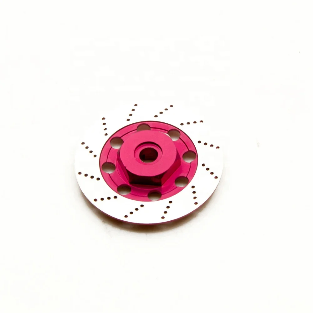 New Brake Disc Wheel Rim Box Metal Hex Adapter for 1/10 Sakura D4 On-Road Racing RC Car Upgrade Parts Accessories