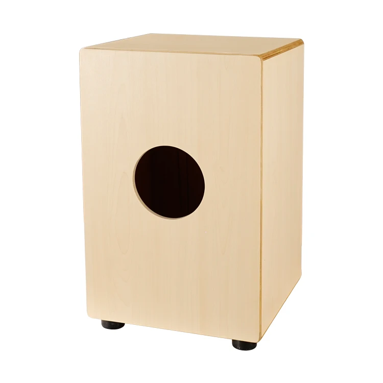 chinese Gecko Factory Wholesale New Wooden Cajon Box Drum Percussion Musical Instruments