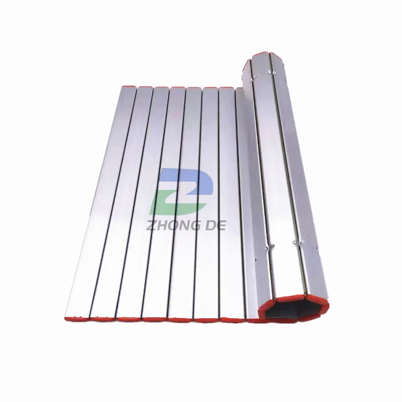 Hot-selling CNC machine tools aluminum apron shutter bellows cover aluminum shutter bellows cover
