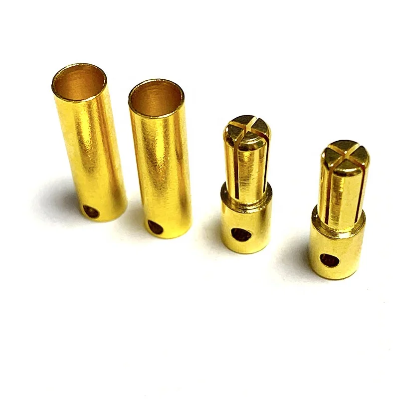 Mini Machining Center Spring Probe Test Loaded Pins Custom Threaded Brass Contact Pin