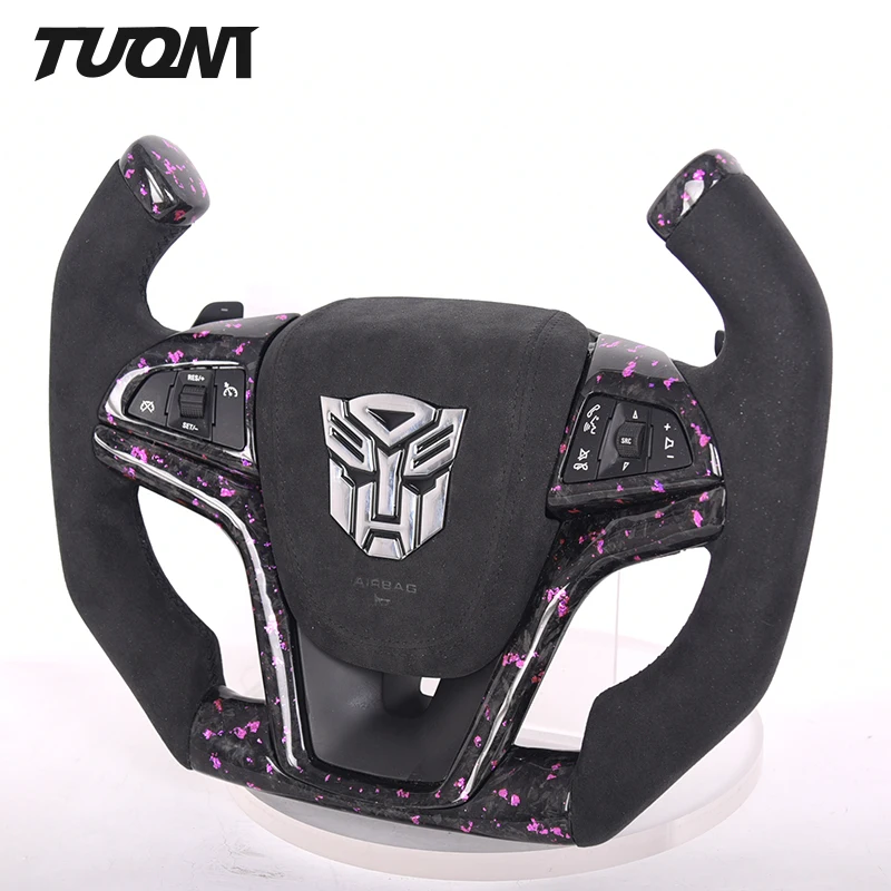 Carbon Fiber Steering Wheel For Chevrolet Camaro