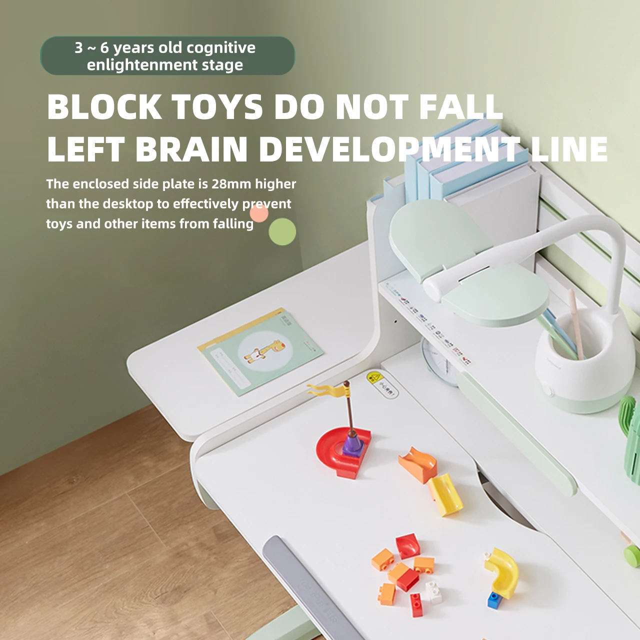 Children Furniture adjustable Study table And Chair Set for kids