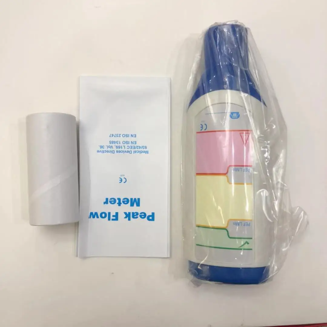 Medical incentive spirometer Peak flow meter for lungs  adult 800ml peak expiratory flow meter