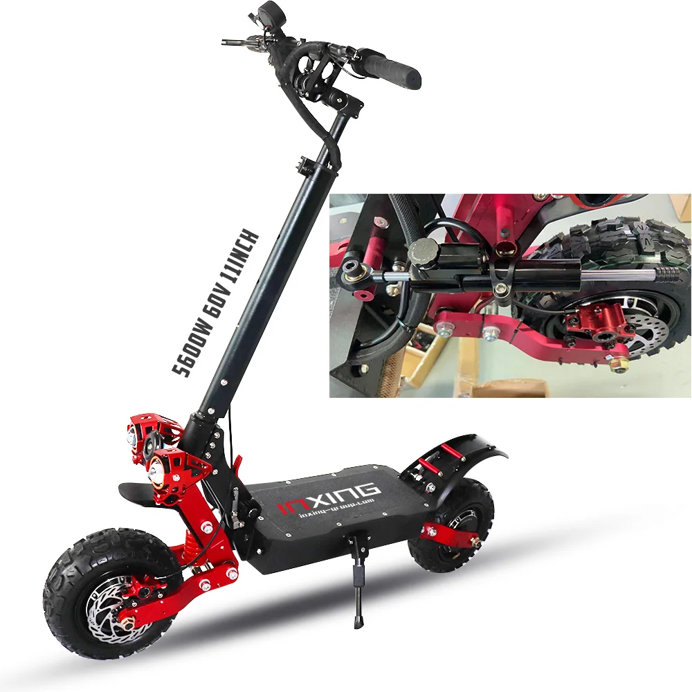 2022 5000w 60v scooter dual motor gtech inxing  6200w 5600w foldable adult lithium EU STOCK electric motorcycle scooter