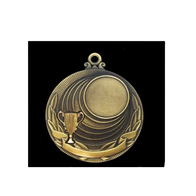 Hot Selling Two Color Tone Iron Metal Medallion For Award